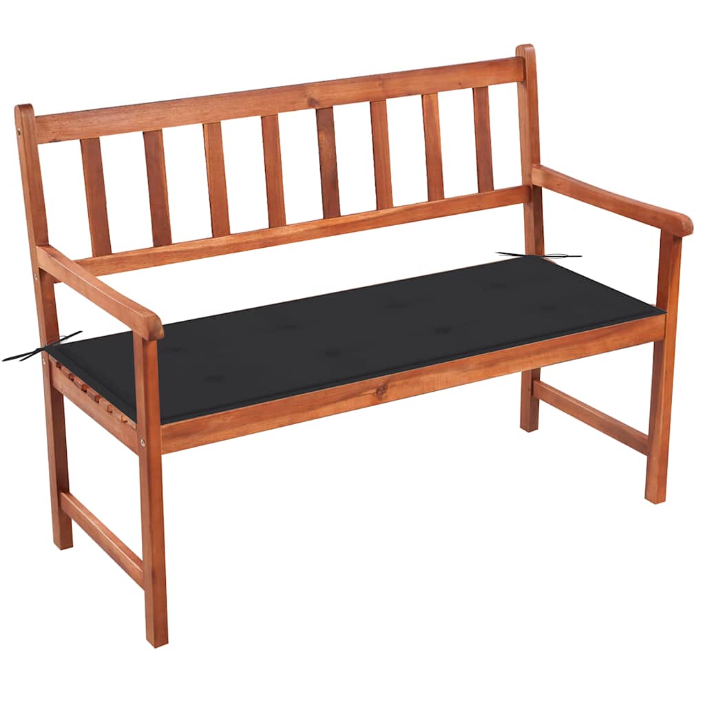 Dārza Sols Ar Matraci, 120 Cm, Akācijas Masīvkoks