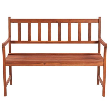 Dārza Sols Ar Matraci, 120 Cm, Akācijas Masīvkoks