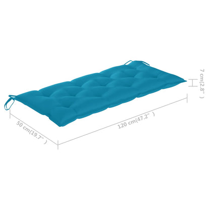 Dārza Sols Ar Matraci, 120 Cm, Akācijas Masīvkoks