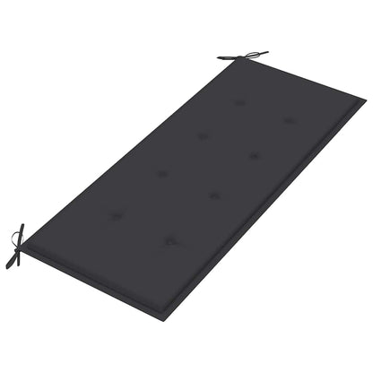 Dārza Sols Ar Matraci, 120 Cm, Bambuss