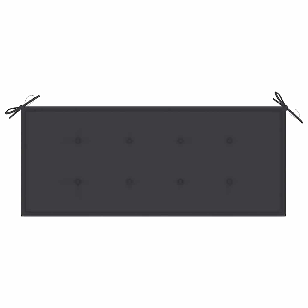Dārza Sols Ar Matraci, 120 Cm, Bambuss