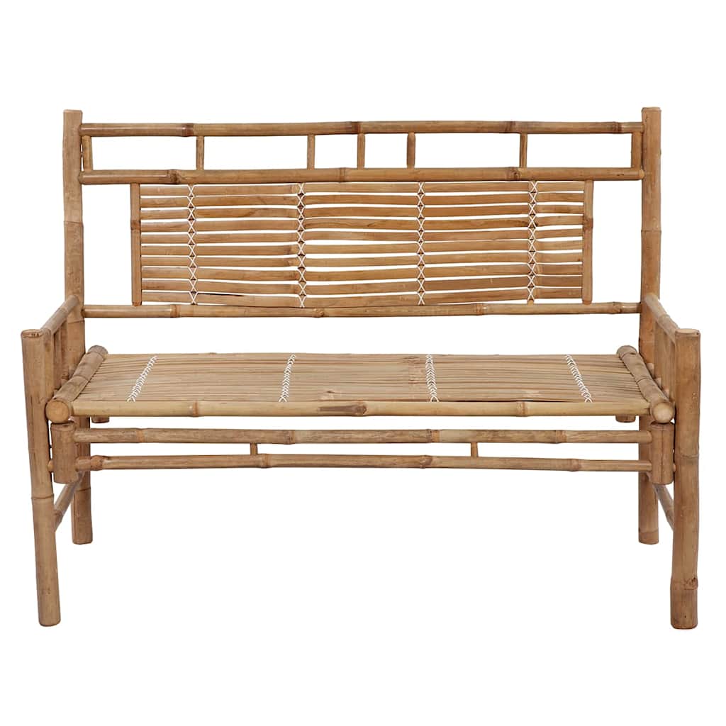 Dārza Sols Ar Matraci, 120 Cm, Bambuss