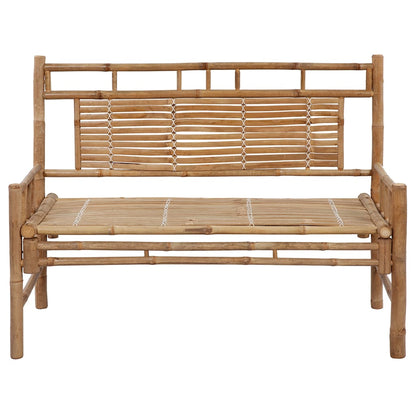 Dārza Sols Ar Matraci, 120 Cm, Bambuss
