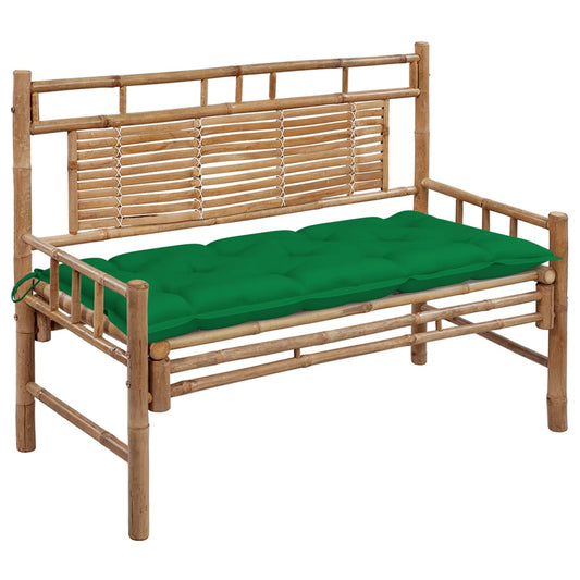 Dārza Sols Ar Matraci, 120 Cm, Bambuss