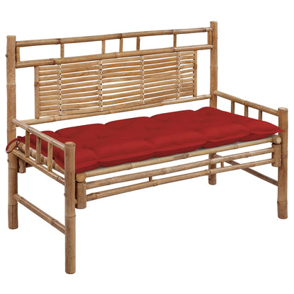 Dārza Sols Ar Matraci, 120 Cm, Bambuss