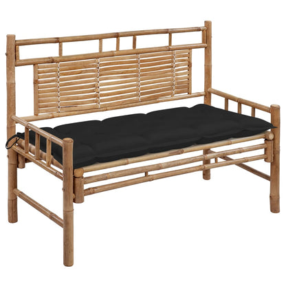 Dārza Sols Ar Matraci, 120 Cm, Bambuss