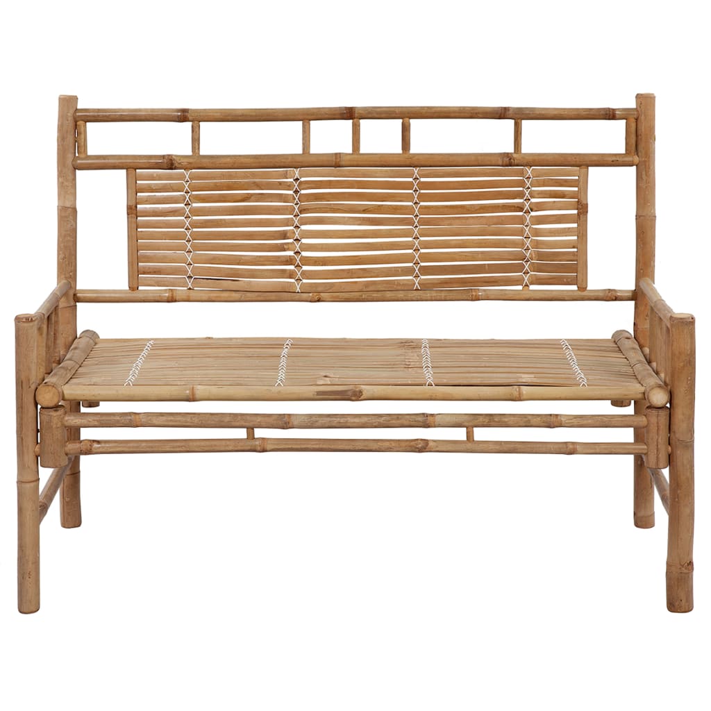 Dārza Sols Ar Matraci, 120 Cm, Bambuss