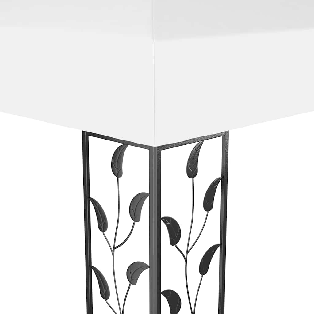 Dārza Nojume Ar Dubulto Jumtu Un Led Lampiņām, 3X4 M,