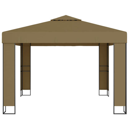 Dārza Nojume Ar Dubulto Jumtu Un Led, 3X3X2,7M,