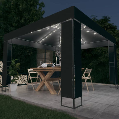 Dārza Nojume Ar Dubulto Jumtu Un Led, 3X3X2,7M,