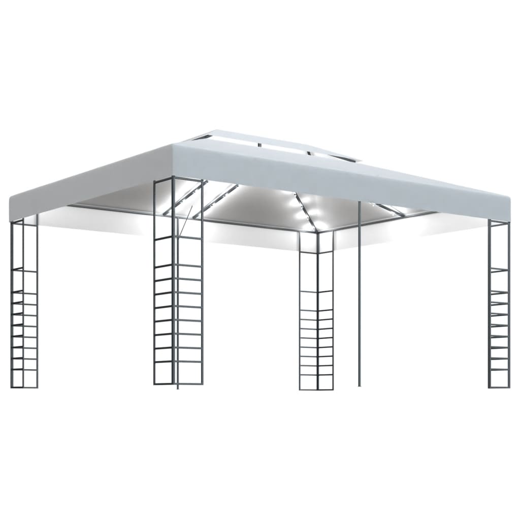Dārza Nojume Ar Led Lampiņu Virtenēm, 4X3X2,7 M,