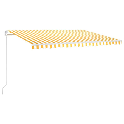 Izvelkama Markīze Ar Led, , Manuāla, Dzeltenbalta