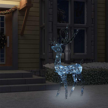 Ziemassvētku Dekorācija, Ziemeļbriedis, 140 Led, 128 Cm, Akrils 70 X 26 X 128 Cm