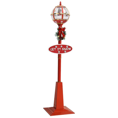 Ziemassvētku Ielas Lampa Ar Salavecīti, 81X40X, Pvc