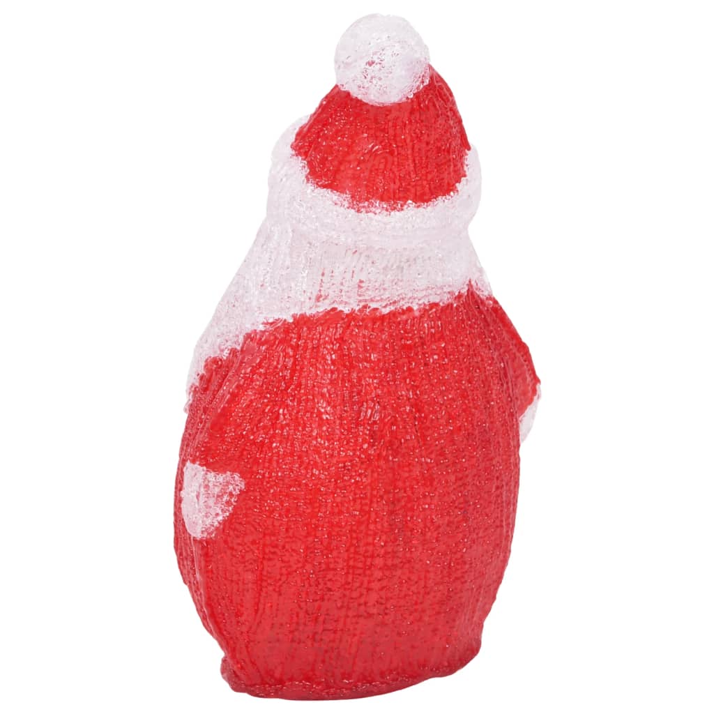Led Ziemassvētku Vecīša Figūra, Akrils, 28 Cm