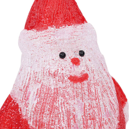 Led Ziemassvētku Vecīša Figūra, Akrils, 28 Cm