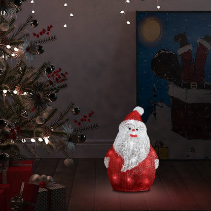 Led Ziemassvētku Vecīša Figūra, Akrils, 28 Cm