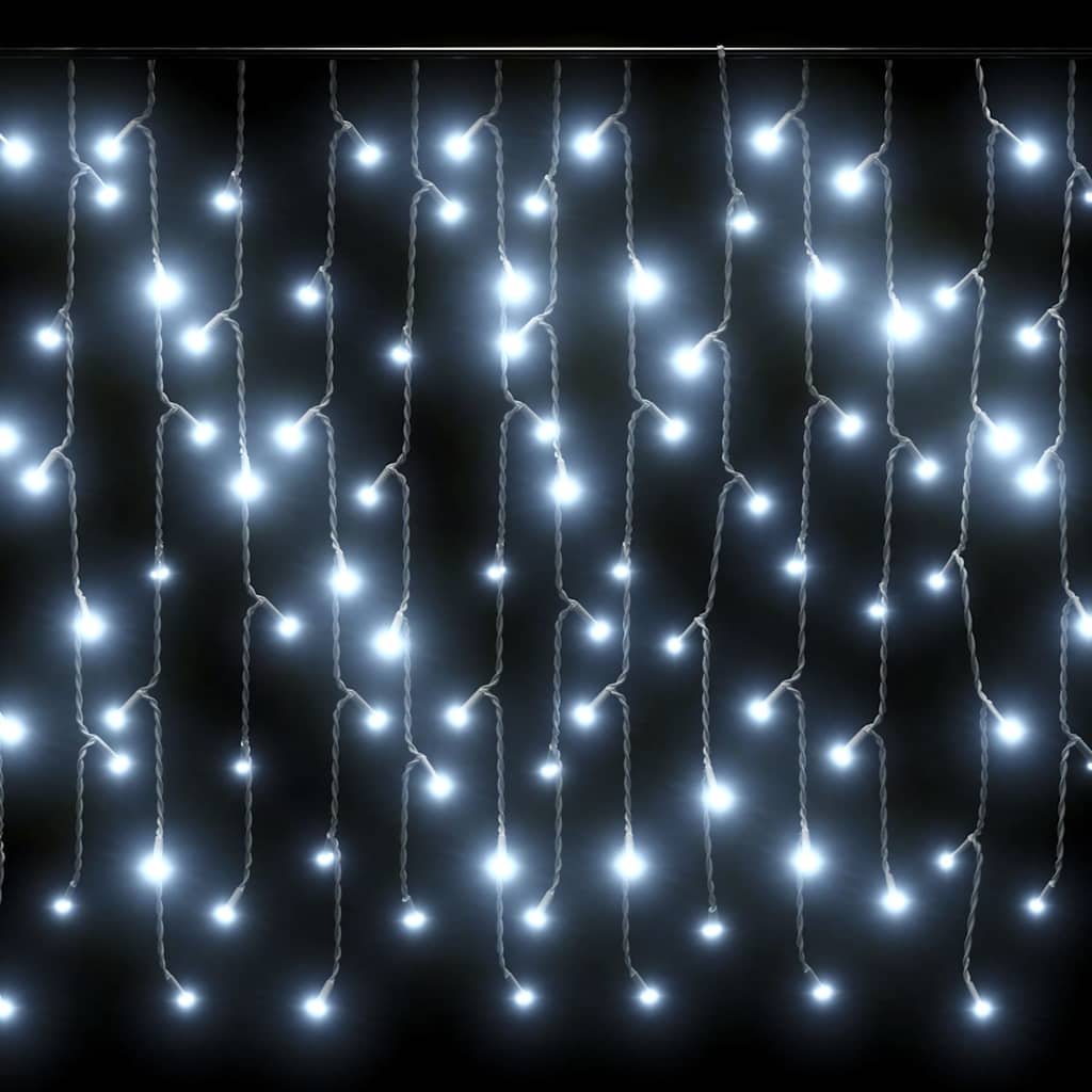 Led Lampiņu Aizkars, 10 M, 400 S Led, 8 Funkcijas
