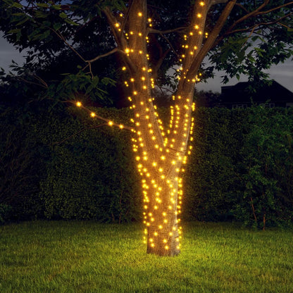 Solārā Lampiņu Virtene, 5 Gab., 5X200 Led,