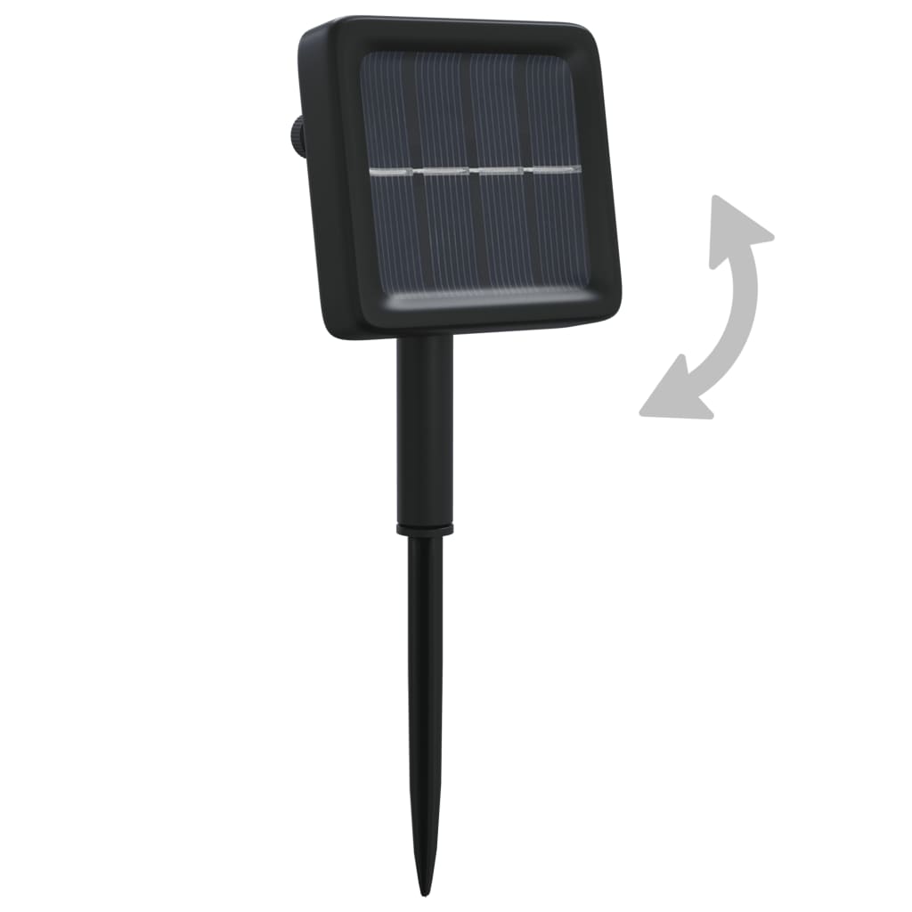 Solārā Lampiņu Virtene, 5 Gab., 5X200 Led,