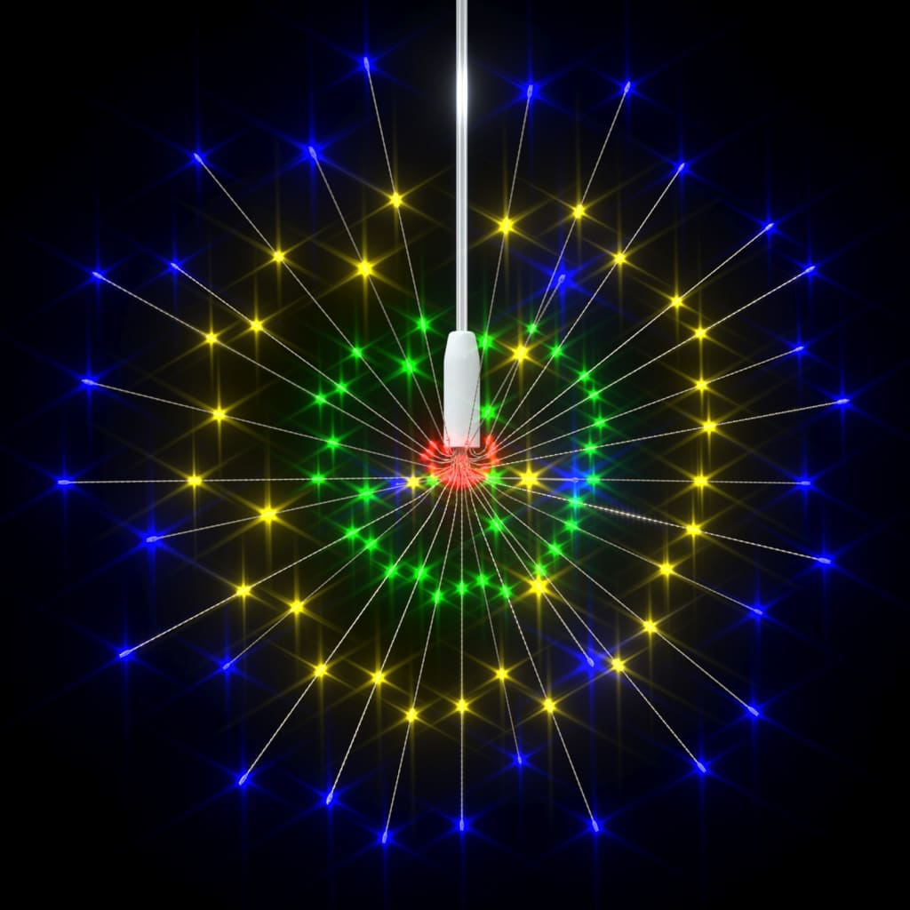Ziemassvētku Lampiņas, 2 Gab., Daudzkrāsainas, 20 Cm, 280 Led