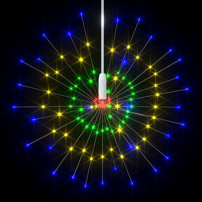 Ziemassvētku Lampiņas, 2 Gab., Daudzkrāsainas, 20 Cm, 280 Led