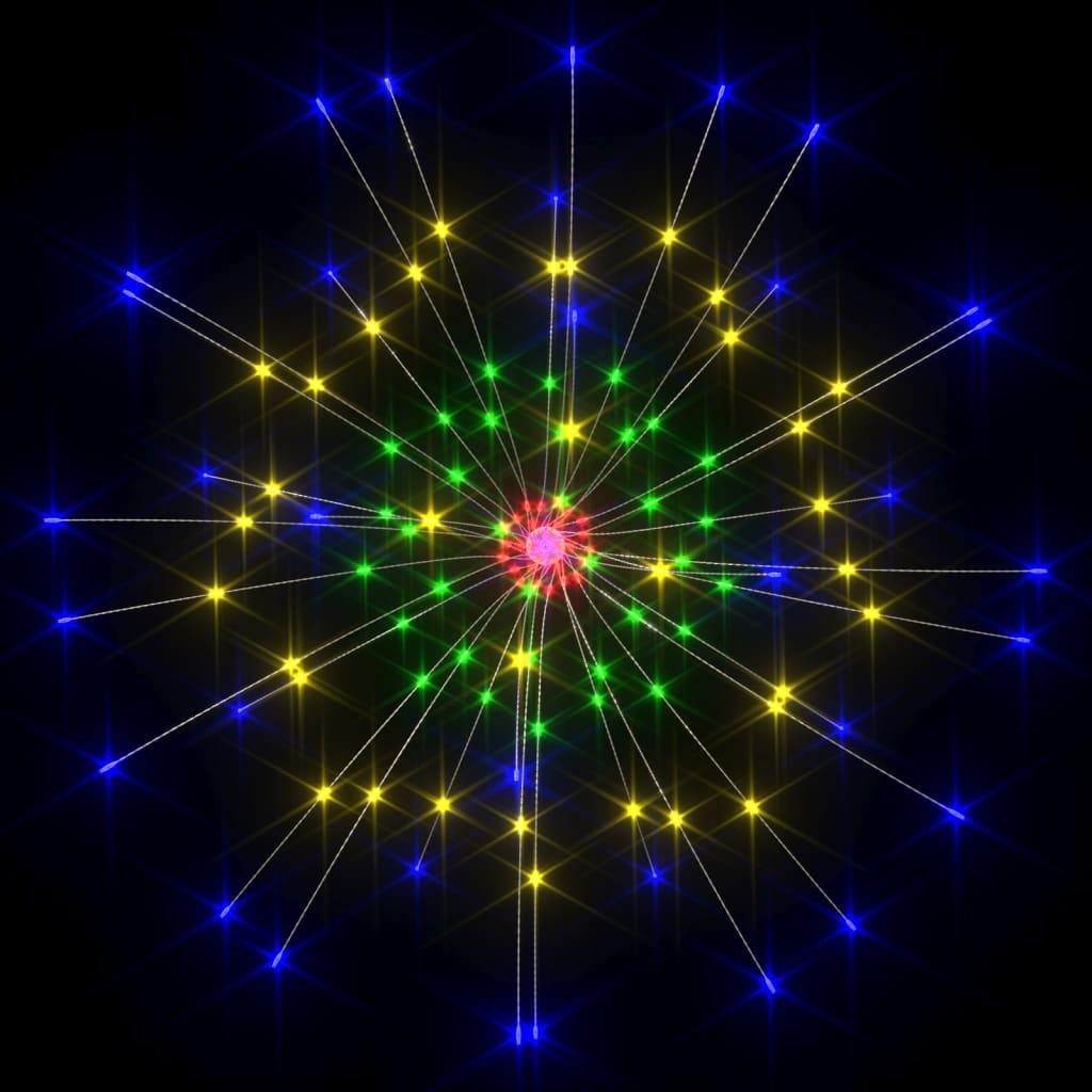 Ziemassvētku Lampiņas, 2 Gab., Daudzkrāsainas, 20 Cm, 280 Led