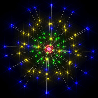 Ziemassvētku Lampiņas, 2 Gab., Daudzkrāsainas, 20 Cm, 280 Led