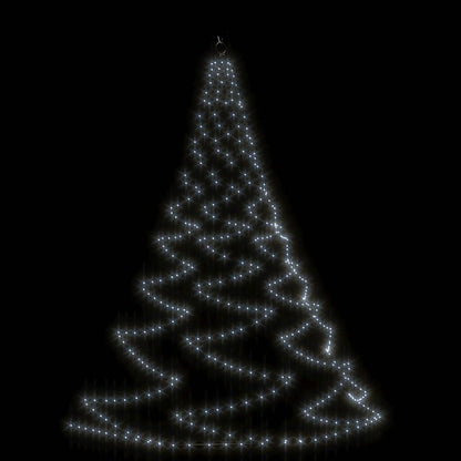 Sienas Dekorācija Ar Metāla Āķi, 260 Silti Baltas Led, 3 M