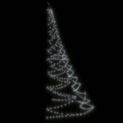 Sienas Dekorācija Ar Metāla Āķi, 260 Silti Baltas Led, 3 M