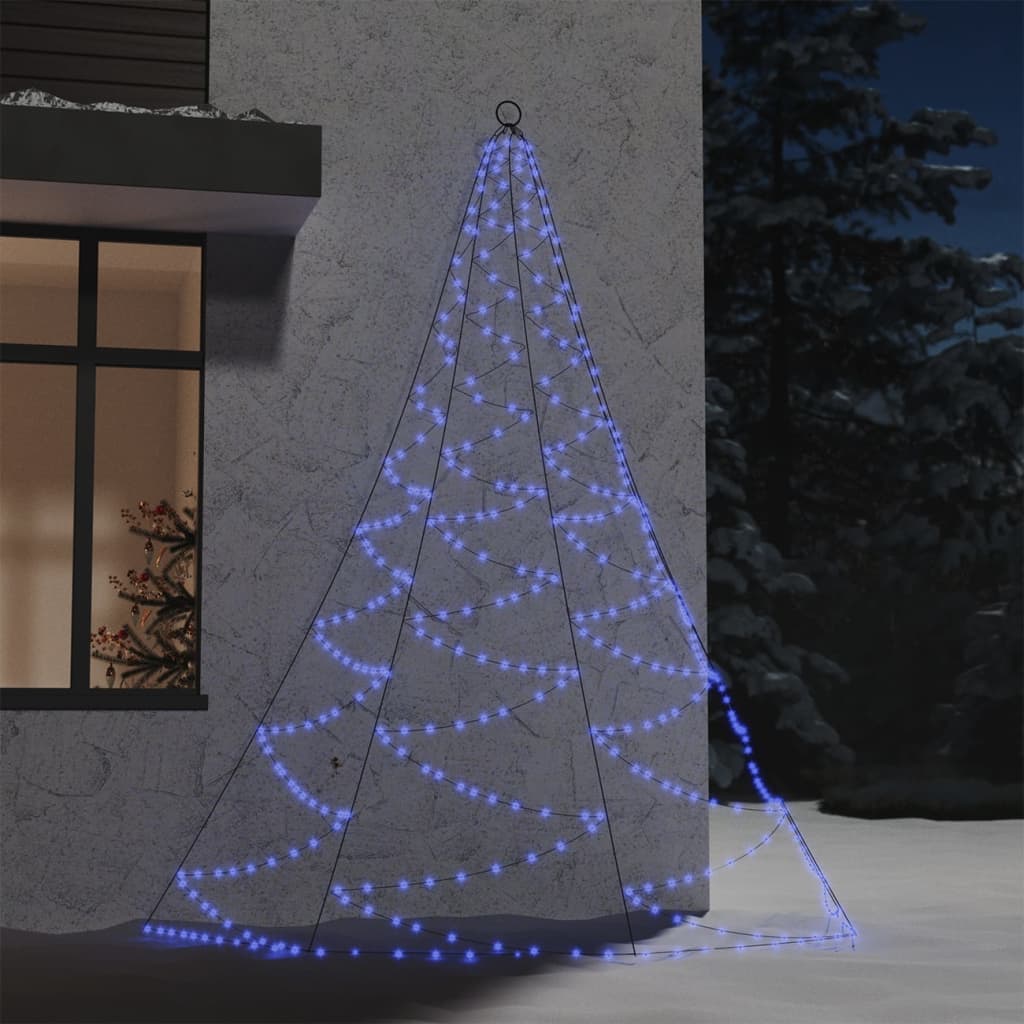 Sienas Dekorācija Ar Metāla Āķi, 260 Silti Baltas Led, 3 M