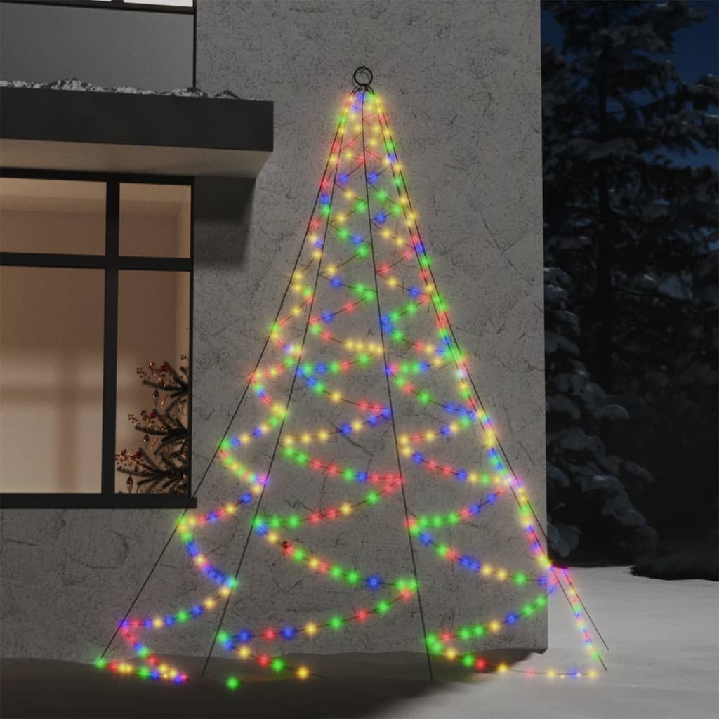 Sienas Dekorācija Ar Metāla Āķi, 260 Silti Baltas Led, 3 M