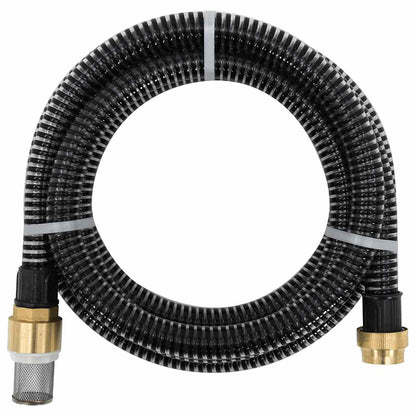 Sūkšanas Šļūtene Ar Misiņa Savienotājiem, , 1,1", 15M, Pvc