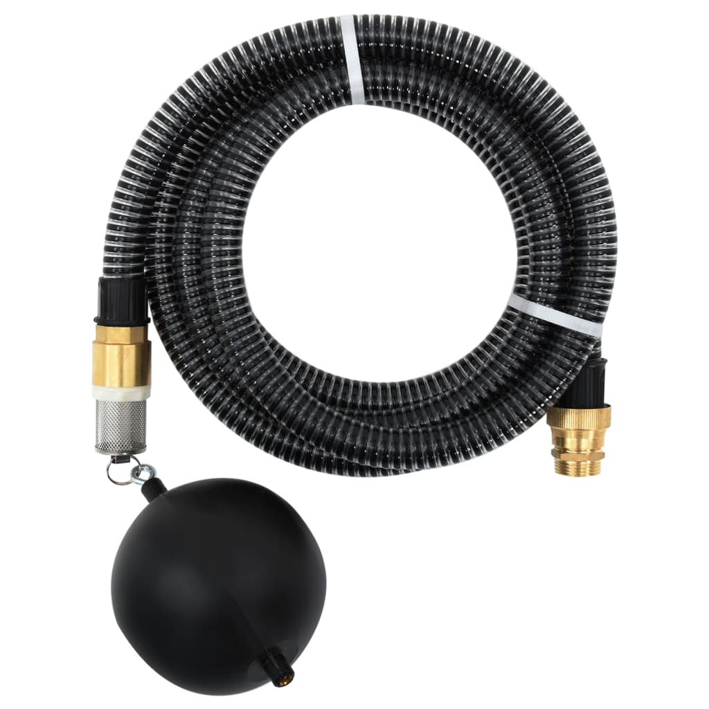 Sūkšanas Šļūtene Ar Misiņa Savienotājiem, , 1,1", 15M, Pvc
