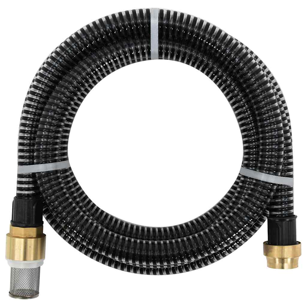 Sūkšanas Šļūtene Ar Misiņa Savienotājiem, , 1,1", 15M, Pvc
