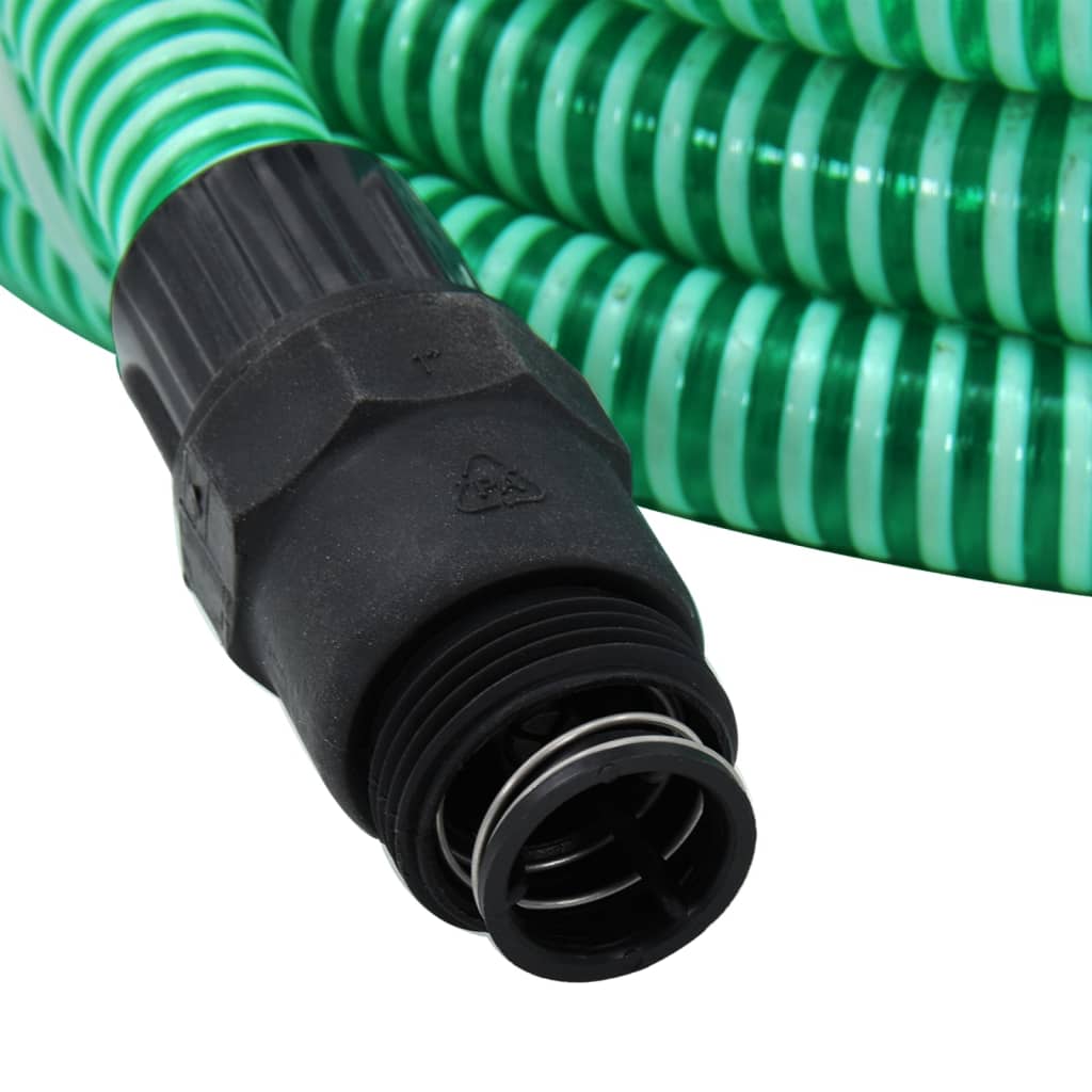 Sūkšanas Šļūtene Ar Pvc Savienotājiem, , 1", , Pvc