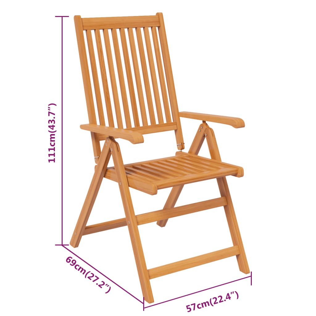 7-Daļīgs Dārza Mēbeļu Komplekts, Akācijas Masīvkoks, 160-240 Cm