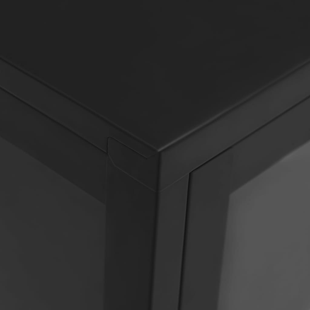 Kumode, , 105X35X70 Cm, Tērauds Un Stikls
