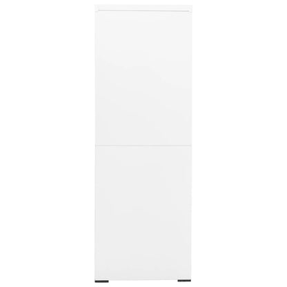 Failu Skapis, Balts, 90X46X134 Cm, Tērauds