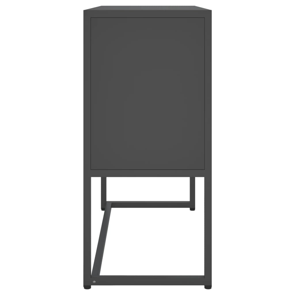 Kumode, Antracītpelēka, 75X35X, Tērauds
