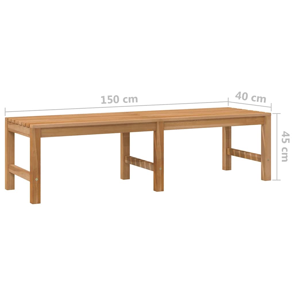 Dārza Sols, 150 Cm, Masīvs Tīkkoks