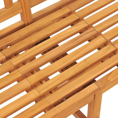 Trīsvietīgs Dārza Sols Ar Galdiņu, 150 Cm, Masīvs Tīkkoks