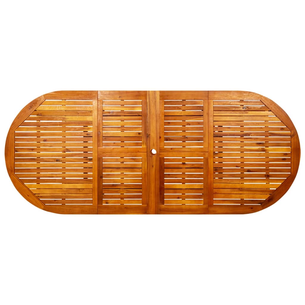 Dārza Galds, (160-240)X100X75 Cm, Akācijas Masīvkoks