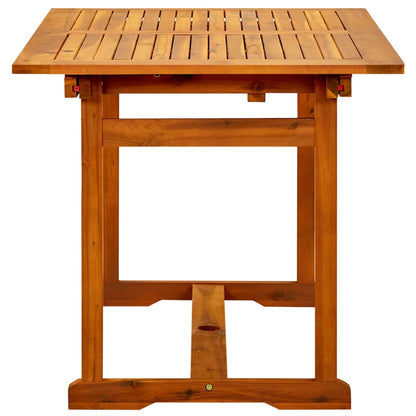 Dārza Galds, (120-170)X80X75 Cm, Akācijas Masīvkoks