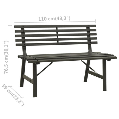 Dārza Sols, 110 Cm, Tērauds, Melns