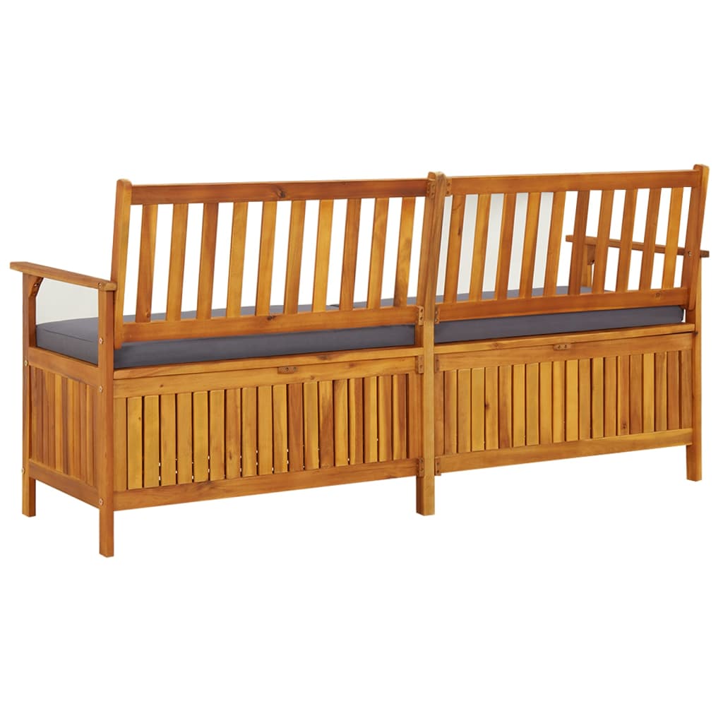 Sols Ar Glabāšanas Nodalījumu, 170 Cm, Akācijas Masīvkoks