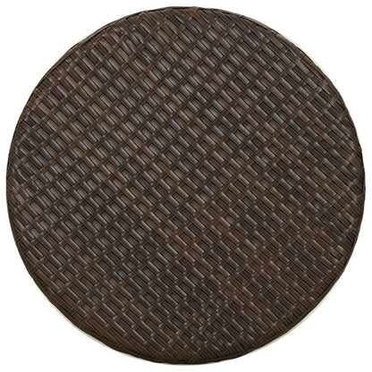 Tējas Galdiņš, Brūns, 45 Cm, Pe Rotangpalma