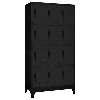 Ģērbtuves Skapis, Balts, 90X45X180 Cm, Tērauds