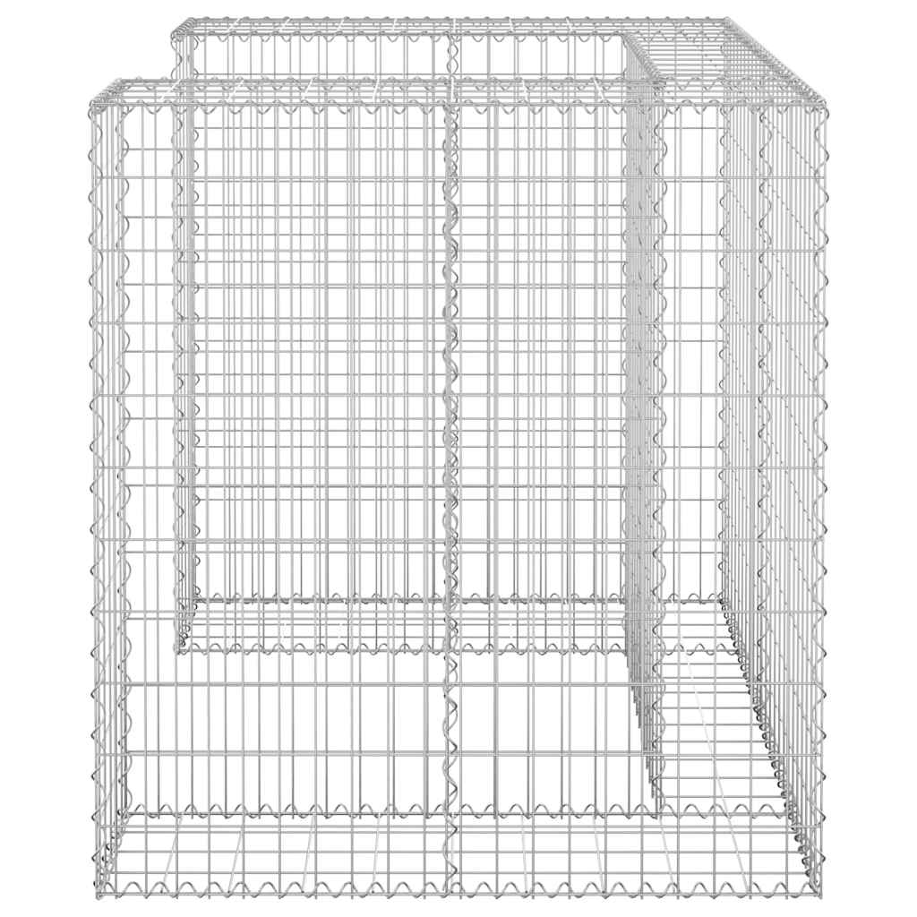 Gabions Atkritumu Tvertnēm, Cinkots Tērauds,