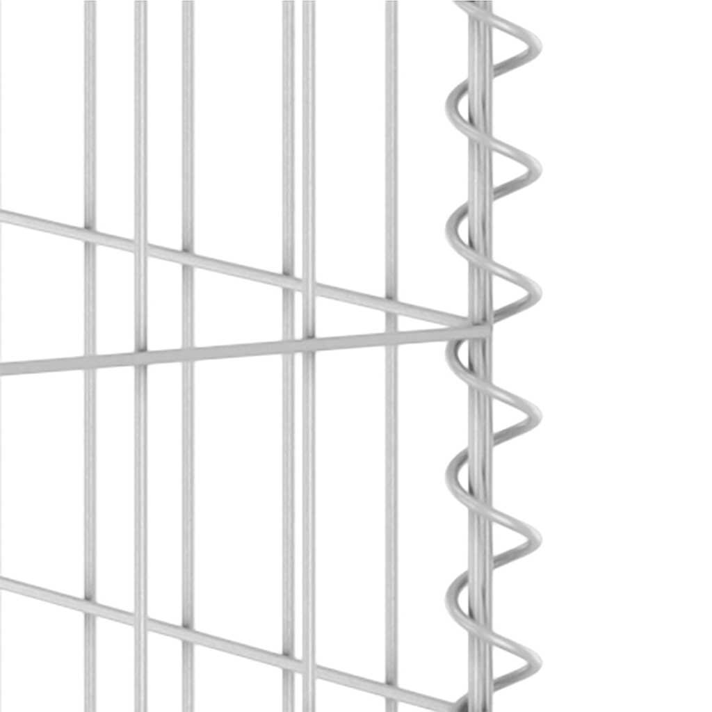 Gabions Atkritumu Tvertnēm, Cinkots Tērauds,